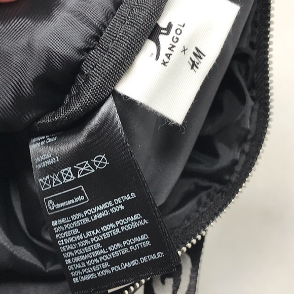 kangol x H&M Black Quilted Crossbody Bag NWT - Picture 9 of 9